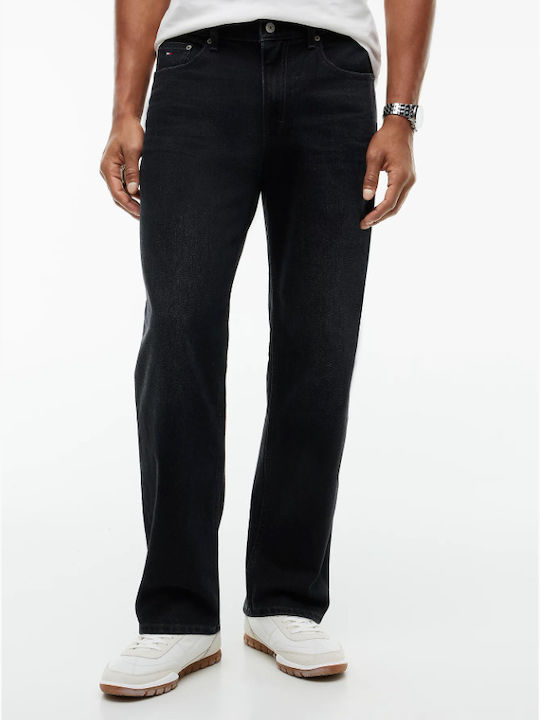 Herren Jeanshose Tapered Schwarz
