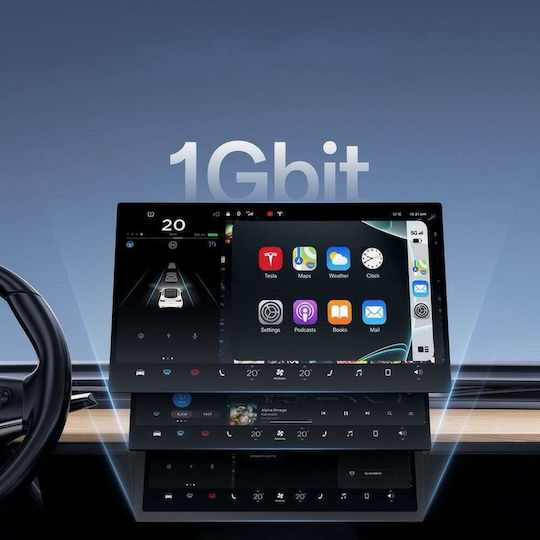Yesido Km29 Kabelloser Carplay-Adapter Usb-c Bluetooth V4.2 1080p Dual-Band Wi-Fi 5g/2.4g Ota-Update Grau