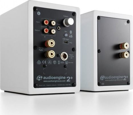 Audioengine A2+ Αυτοενισχυόμενα Ηχεία με Bluetooth 60W (Ζεύγος) Λευκά