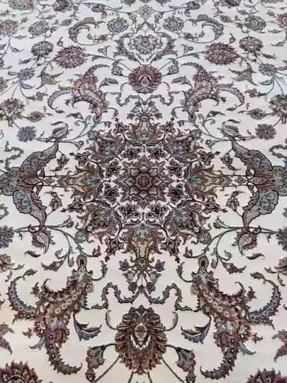 Klonaras Royal 200x285cm Μεταξένιο Cream Blue