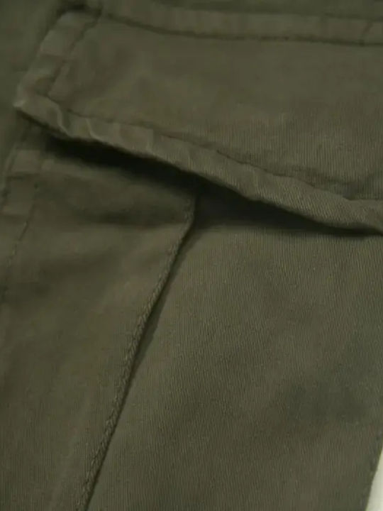 Kids Cargo Trousers Olive
