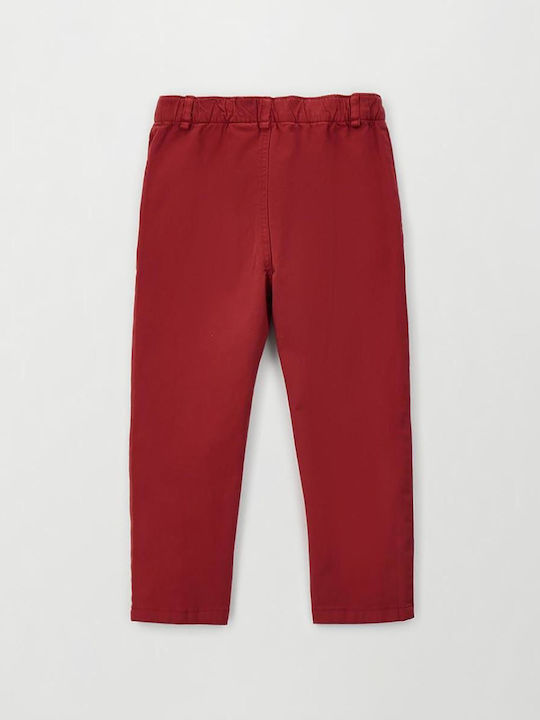 Kinderhosen Stoff Rot