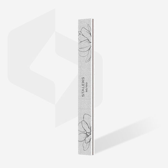 Staleks Nail File Straight 80/100 Grit Nfe-20-80/100-25u