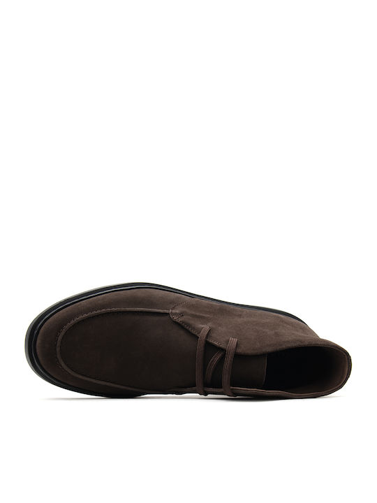 Suede Μποτάκια Chukka Καφέ