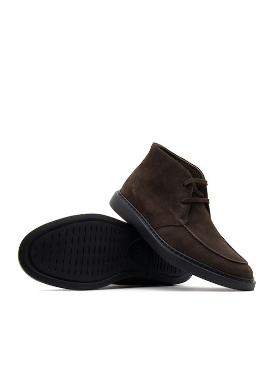 Suede Μποτάκια Chukka Καφέ
