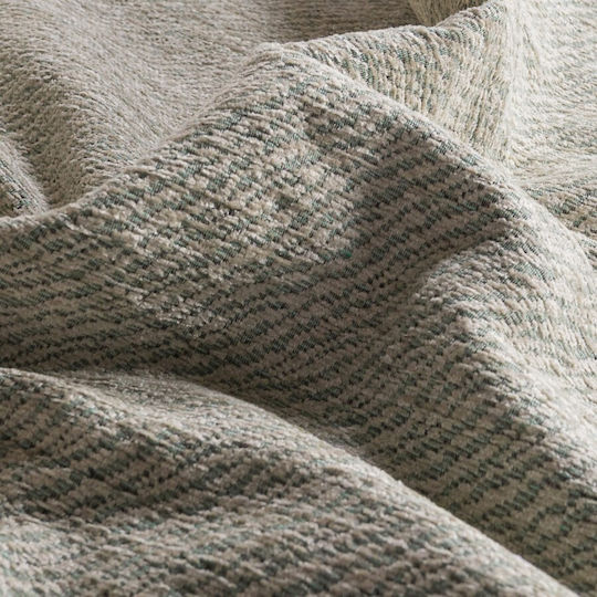 Teoran Floor Pillow Green Taupe 65x65cm
