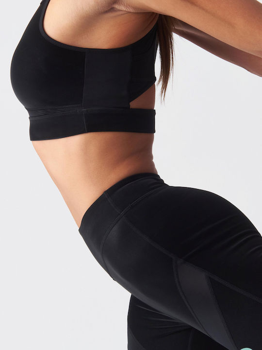 Women's Black Sports Bra
