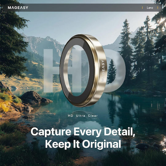 Mageasy Sapphire Camera Lens Glass Aerial iPhone 18 Pro/18 Pro Max