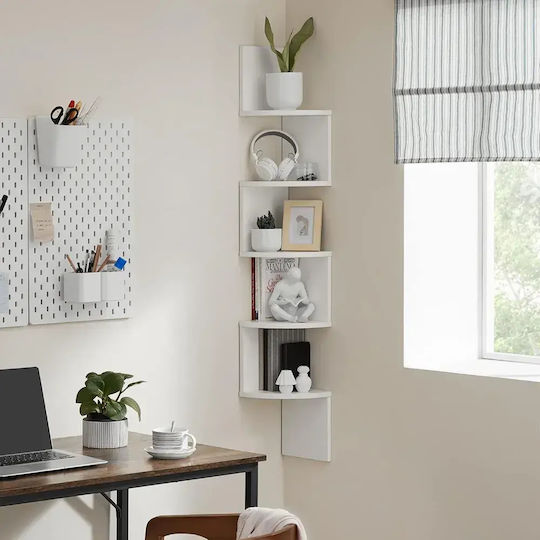 Γωνιακό Ράφι White 20x20x126εκ.