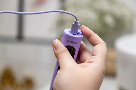 4Swiss Elektrische Zahnbürste Mit Batterien Schwarze