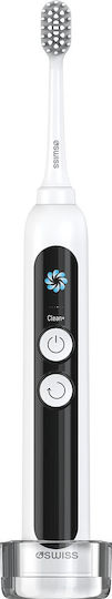4Swiss Elektrische Zahnbürste Mit Batterien Weiß