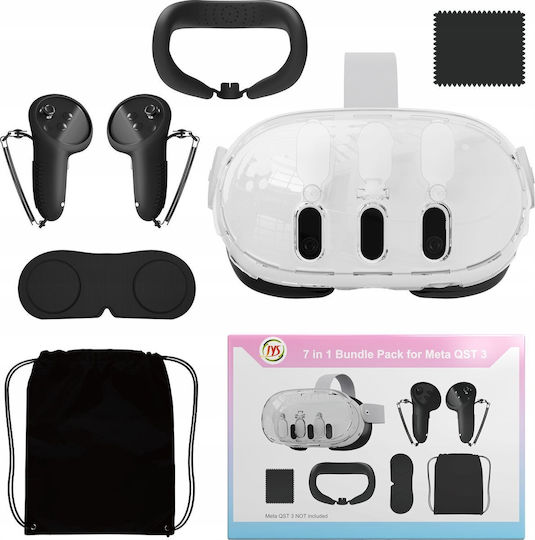Jys Set Accessories Cover Protection Case Glasses Goggles Vr Meta Quest 3 Mq011