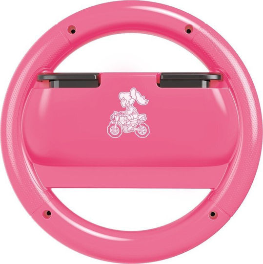 Hori Racing Wheel Attachment Set Peach Large for Switch 2