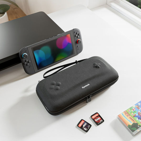 Carcasă rigidă tip valiză pentru Nintendo Switch 2 G11 Alb Alb-deschis Negru Curea