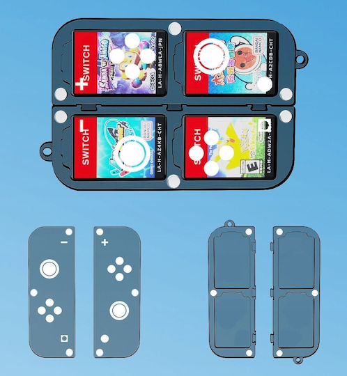Jys Box Case Case Case Case Case Case Game Card Box Nintendo Switch Oled Transparent Black