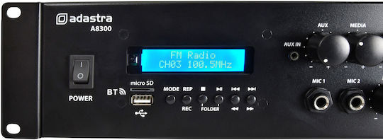 Adastra A8300 Integrated PA Amplifier 953.483UK