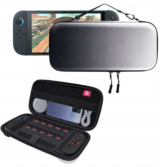 Harte Starre Schutzhülle Koffer Fall Nintendo Switch 2 Jys-ns2283 Schwarz Weiß