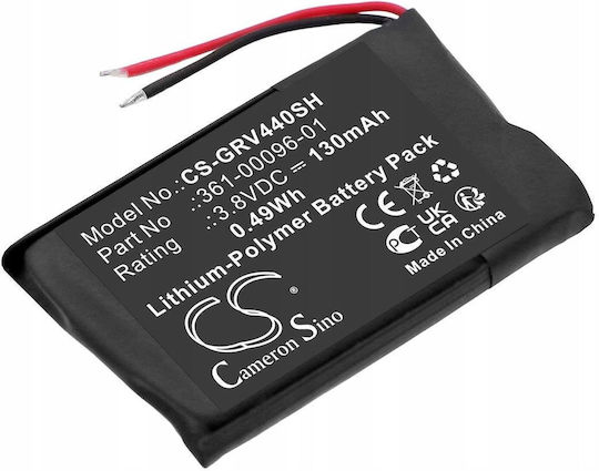 Cameron Sino Battery Type 361-00096-01 Garmin Vivoactive 4s 4 S 40mm 130mAh Cs-grv440sh