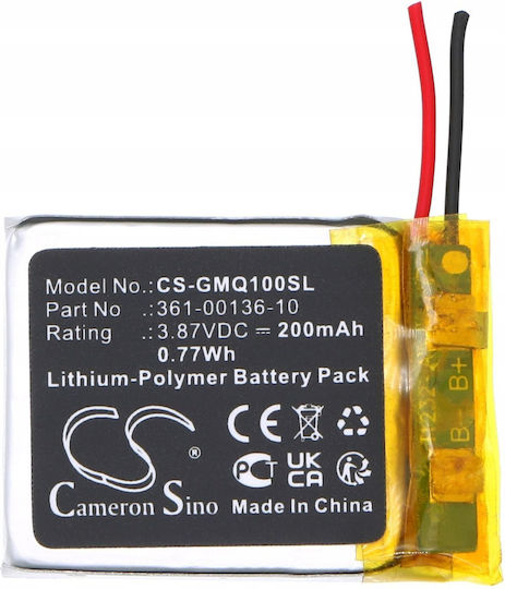 Cameron Sino Батерия Тип 361-00136-10 361-00136-20 Garmin Venu Sq Sq2 Music Cs-gmq100sl