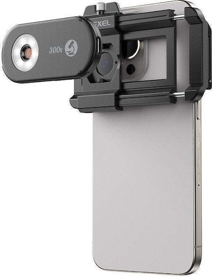 Apexel 300x Led Microscope Lens + Cpl Filter Phone Apl-ms300