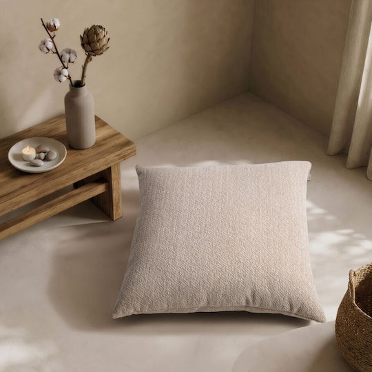 Teoran Dekorativer Kissenbezug Dayton Beige 50x50cm