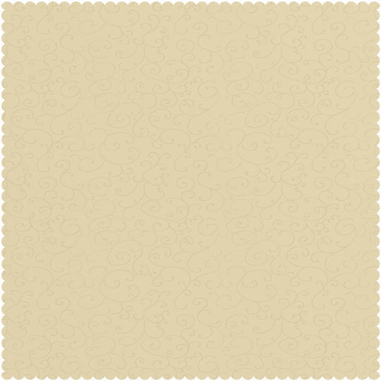 vidaXL vidaXL Tischdecke Weiß Creme 140x140cm