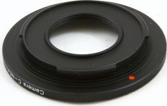 Pixco Адаптер за обектив C-mount Sony E-mount Nex Дуралуминий Черен