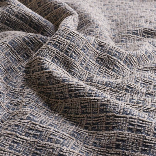 Teoran Joliet Риχтари Фотьойл Throw 180x150 см Роял Син