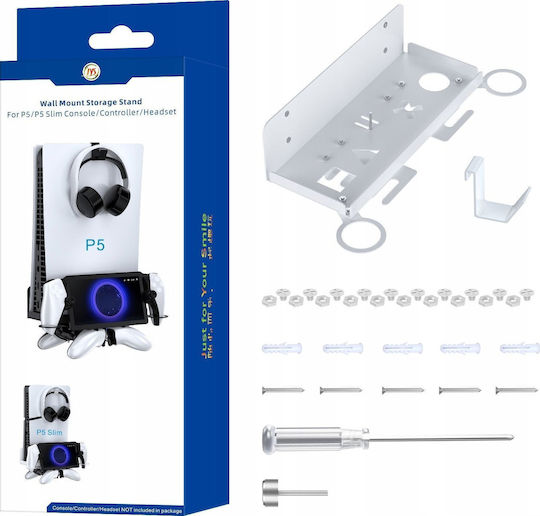 Jys Ladestation Für PS5 Slim Weiße SB9403