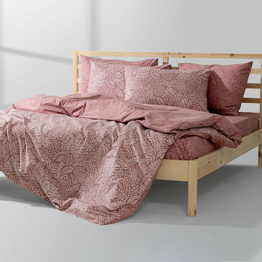 Lino Home Set Super Double 220x240cm Beliz Dusty Pink