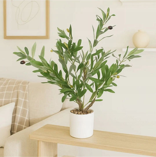 Olive Potted Plant 58cm (Various Designs) Ibergarden