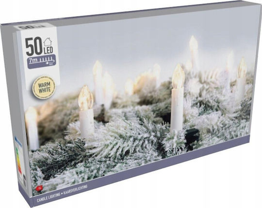 Home&Styling Collection Weihnachtskerze Kunststoff Weiß 5cm