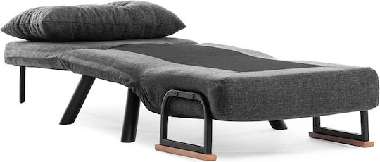 Armchair Bed Anthracite 60x78x78cm