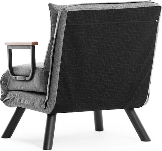 Polstermöbel Bett Offen Grau 60x78x78cm