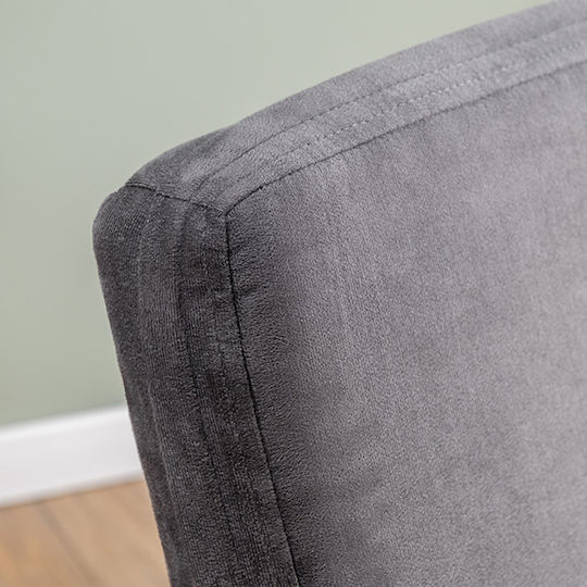 Rocking Armchair Grey 60x85x110cm