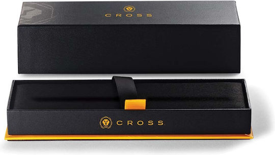Cross Polished Chrome Fountain Pen Medium Silver With Black Ink