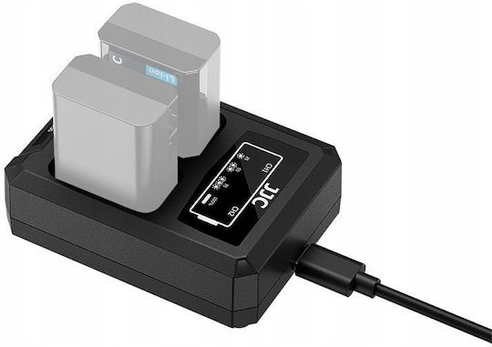 JJC Doppelter Netzadapter Kompatibel mit Sony