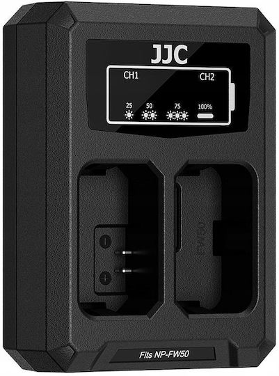JJC Doppelter Netzadapter Kompatibel mit Sony
