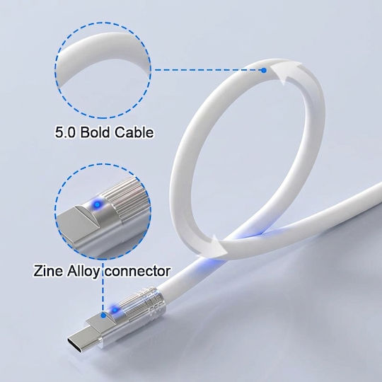 Leewello Leewello USB Typ-C Kabel - USB-C Weiß 3m