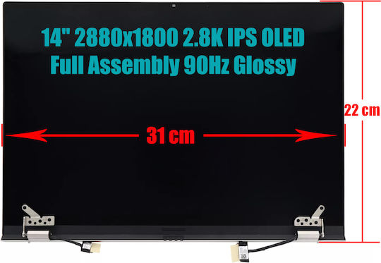 Лаптоп Екран 14" 2880x1800 За Laptop Asus Zenbook 14x Ux5401 1-SCR0779
