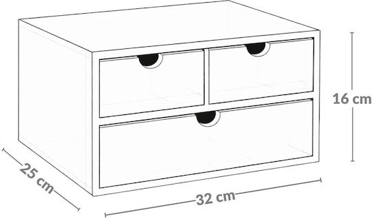 Desktop Drawer 25x16x32cm