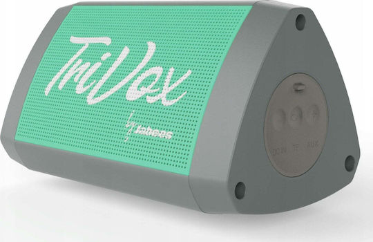 Jabees TriVox Boxă Bluetooth 7W cu Radio și Durată a Bateriei de până la 7 Ore Verde