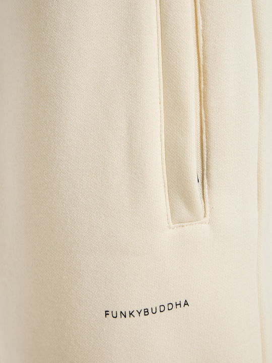 Sweatpants with Elastic Beige