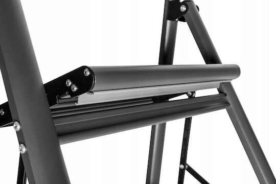 Wenko Aluminium-Leiter mit 3 Stufen