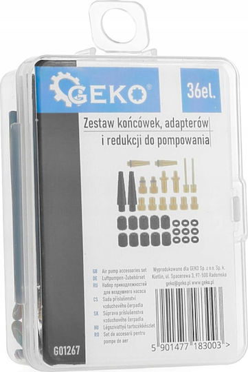 Geko Air Tool Part Set 36 Pieces