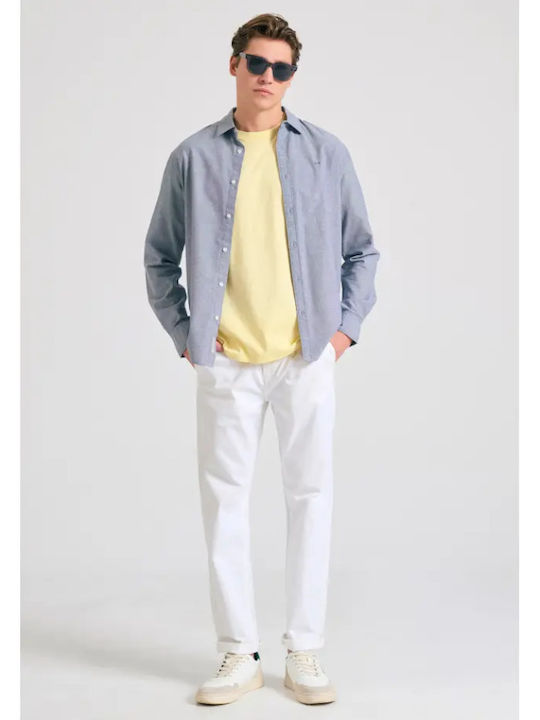 Men's Chino Elastic Regular Fit White