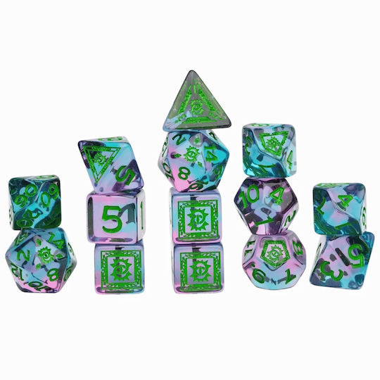 Dungeons & Dragons Abenteuer Würfel Set Warlock