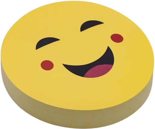 Sticker Memo Pads Emoji 6.5cm 130 Pieces 4sxo90
