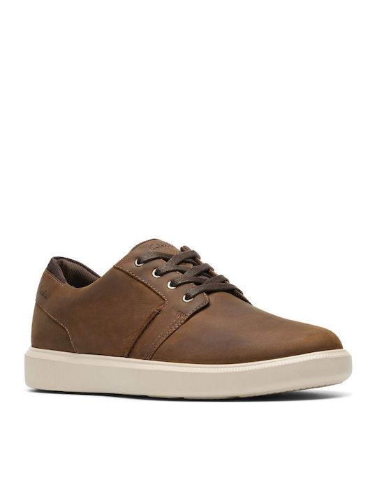 Brodin Seam Leather Men's Casual Shoes Tabac Brown