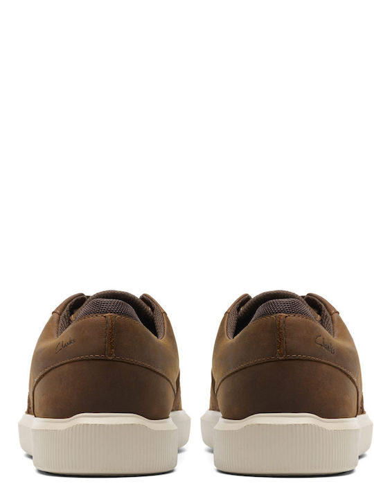 Brodin Seam Leather Men's Casual Shoes Tabac Brown